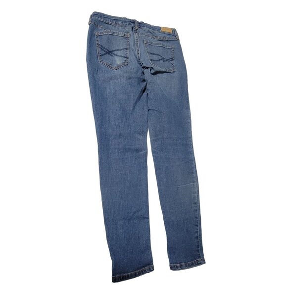 Aeropostale Jegging Jeans Womens Size 4 Short Low Rise Medium Wash Denim Pants - Picture 3 of 6
